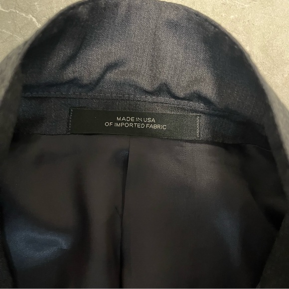Ermenegildo Zegna Mens Gray 100% Wool Blazer/Sport Coat- Size 46 L (Read) - Picture 10 of 15